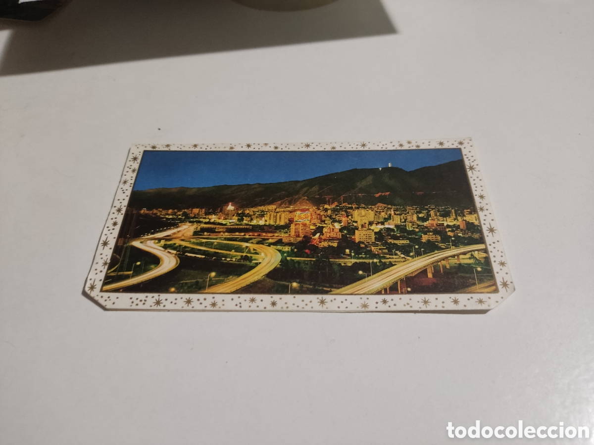 Postales: Postal felicitaci&oacute;n modernas autopistas de la capital Venezuela