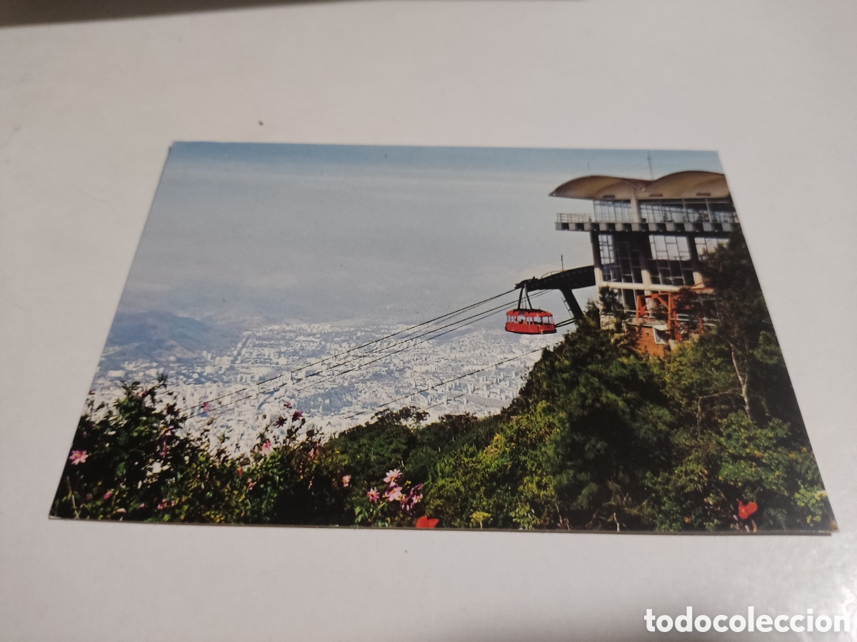 Postales: Postal Caracas telef&eacute;rico del pico de &Aacute;vila
