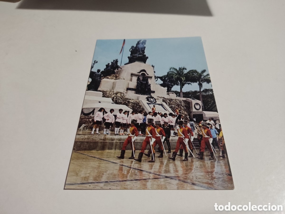 Postales: Postal guardia de honor monumento a la batalla de Carabobo, Venezuela