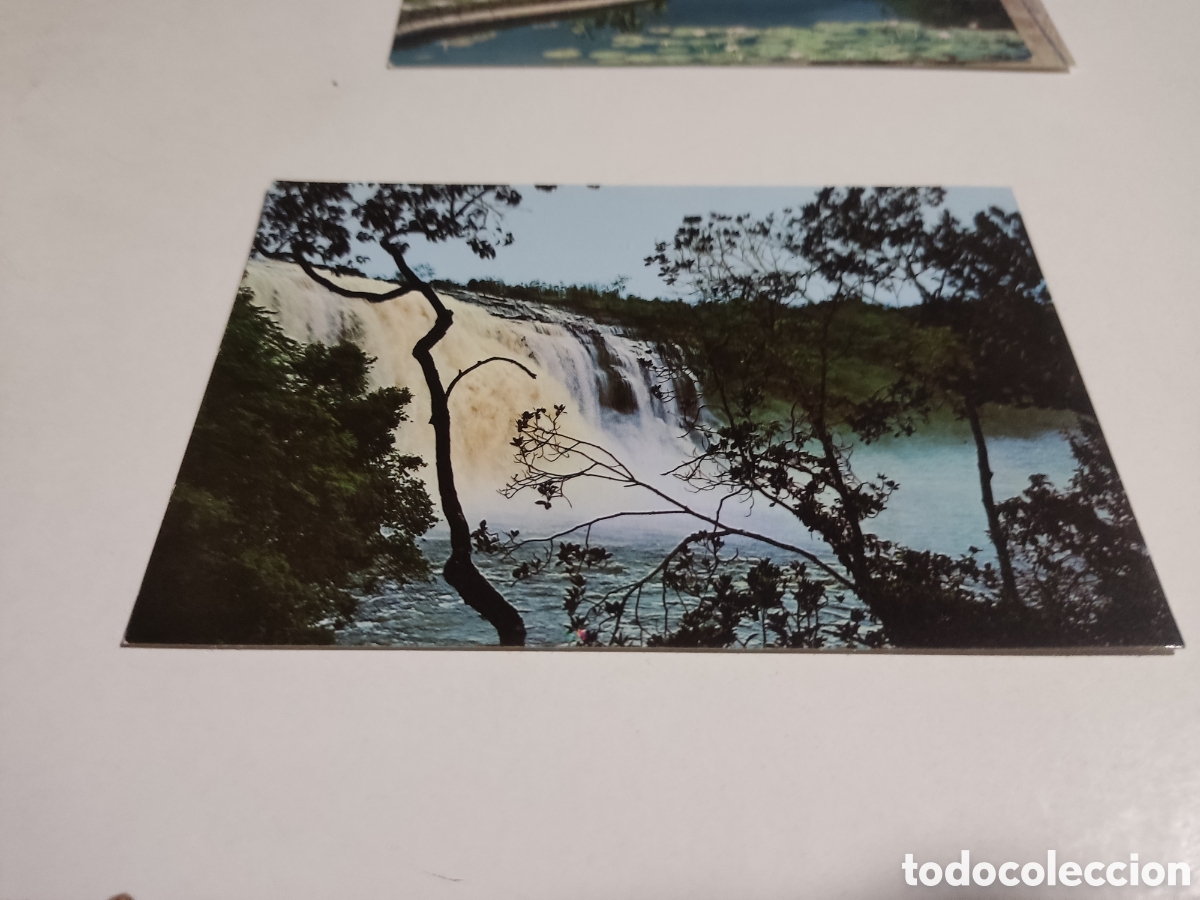 Postales: Postal salto El Sapo Canaima Venezuela
