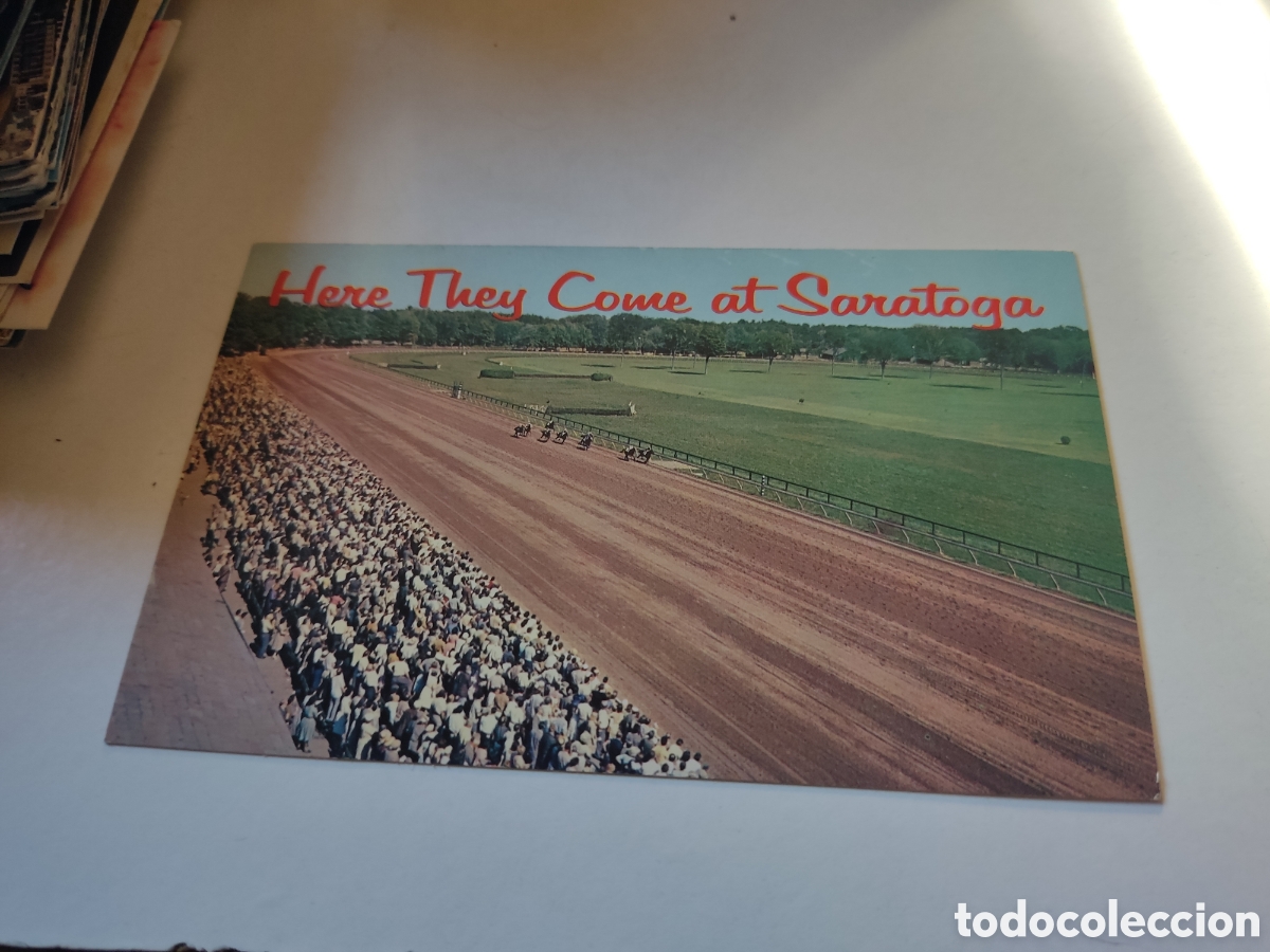 Postkarten: Postal saratoga race track