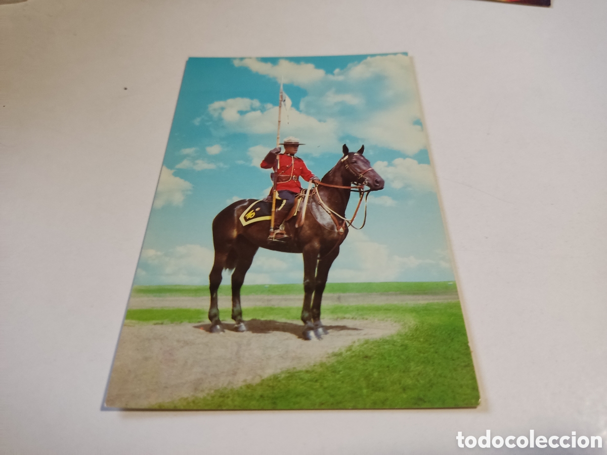 Postkarten: Postal a Royal canadian Mounted police