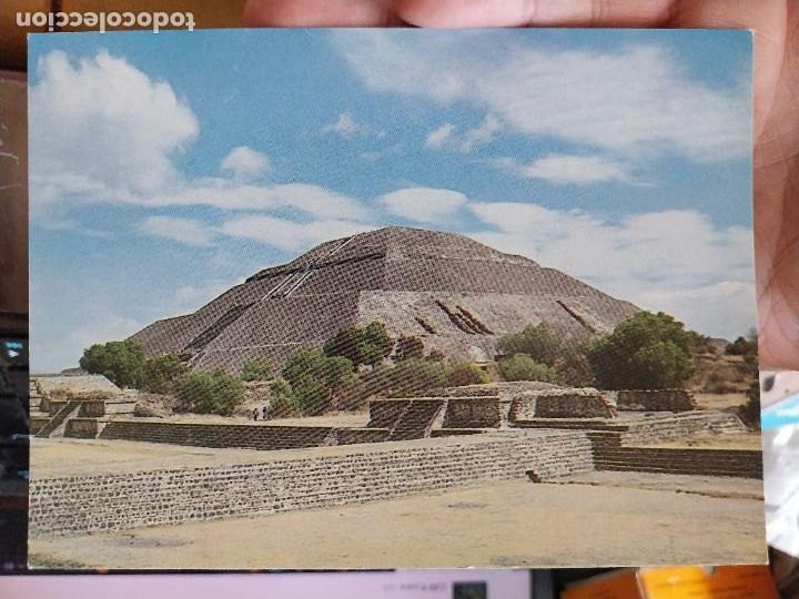 Postales: PIRAMIDE DEL SOL MEXICO G V EDITORES - Foto 1