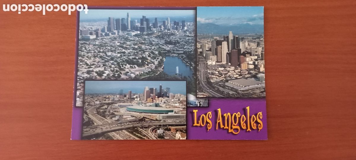 Postales: Los Angeles postal sin uso - Foto 1