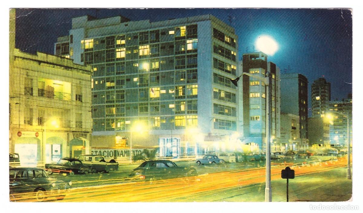 Cartoline: ARGENTINA // NECOCHEA // VILLA D&Iacute;AZ V&Eacute;LEZ // VISTA NOCTURNA