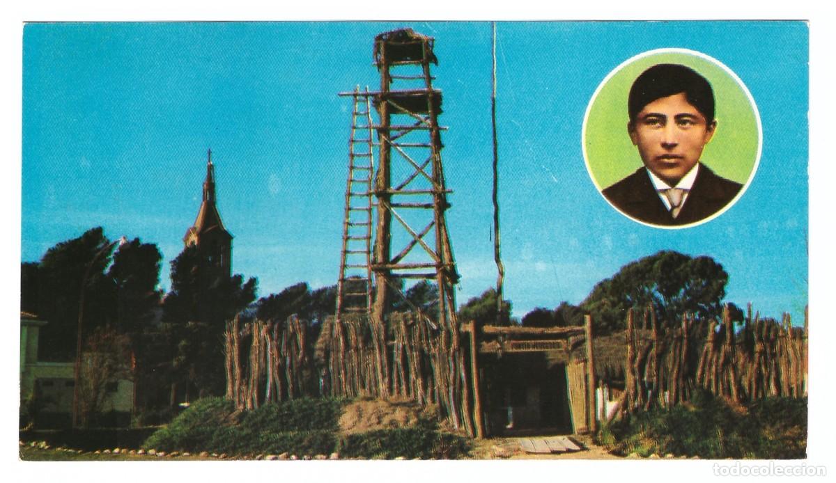 Postkarten: ARGENTINA &bull; FORT&Iacute;N MERCEDES &bull; MANGRULLO Y FUERTE - CAPILLA INTERIOR CON LOS RESTOS DE CEFERINO