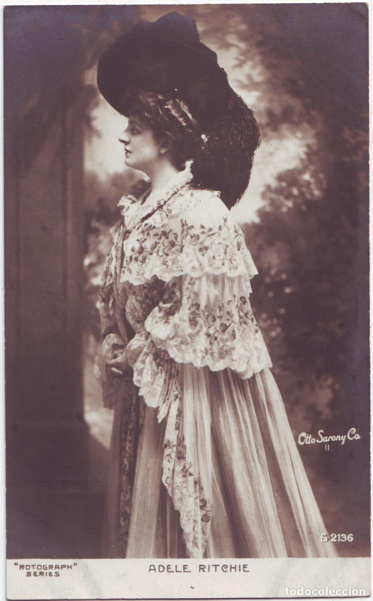 Postcards: B 2136 RITCHIE, Adele_Rotograph; B 2136. Photo Otto Sarony