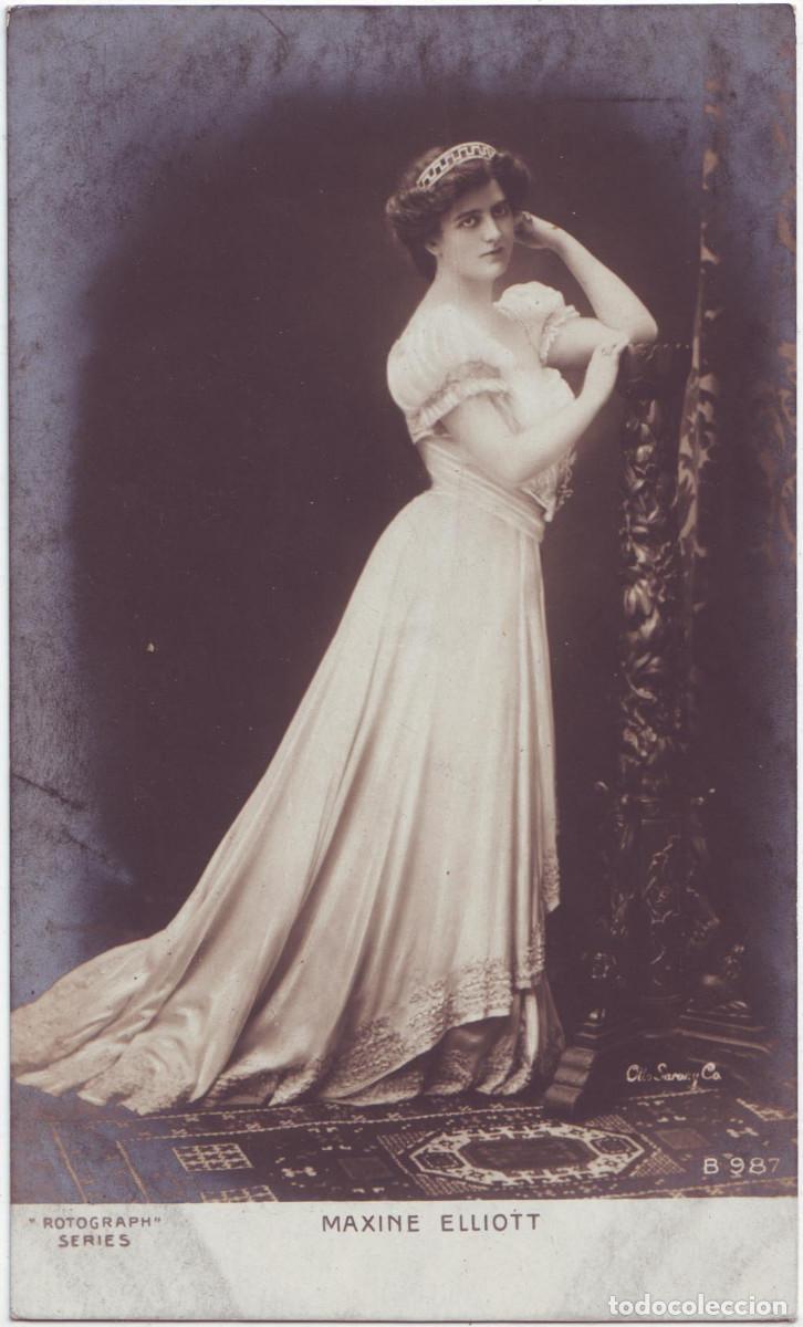 Postais: B 0987 ELLIOTT, Maxine_Rotograph; B 987. Photo Otto Sarony