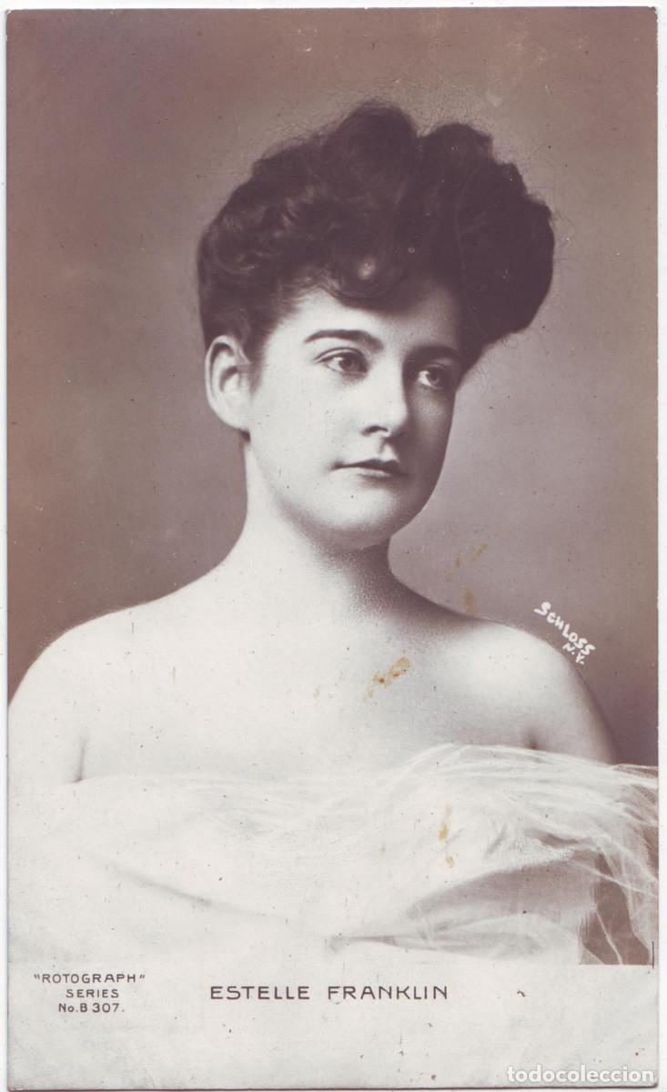 Postcards: B 0307 FRANKLIN, Estelle_Rotograph; B 307. Photo Schloss