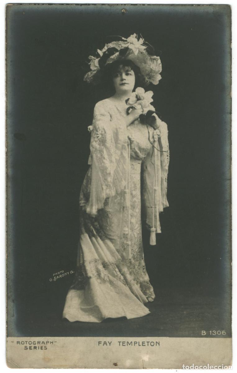 Postais: TEMPLETON, Fay_Rotograph. B 1306. Photo O. Sarony