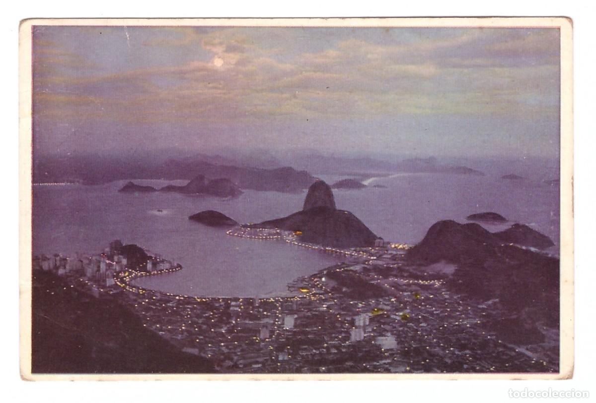 Postales: BRASIL &bull; RIO DE JANEIRO &bull; NOITE DE LUAR - Foto 1