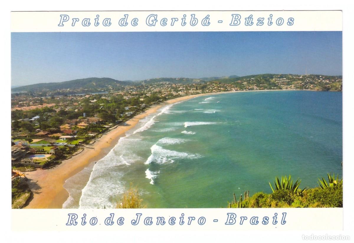 Postais: BRASIL &bull; B&Uacute;ZIOS - RJ &bull; PRAIA DE GERIB&Aacute;