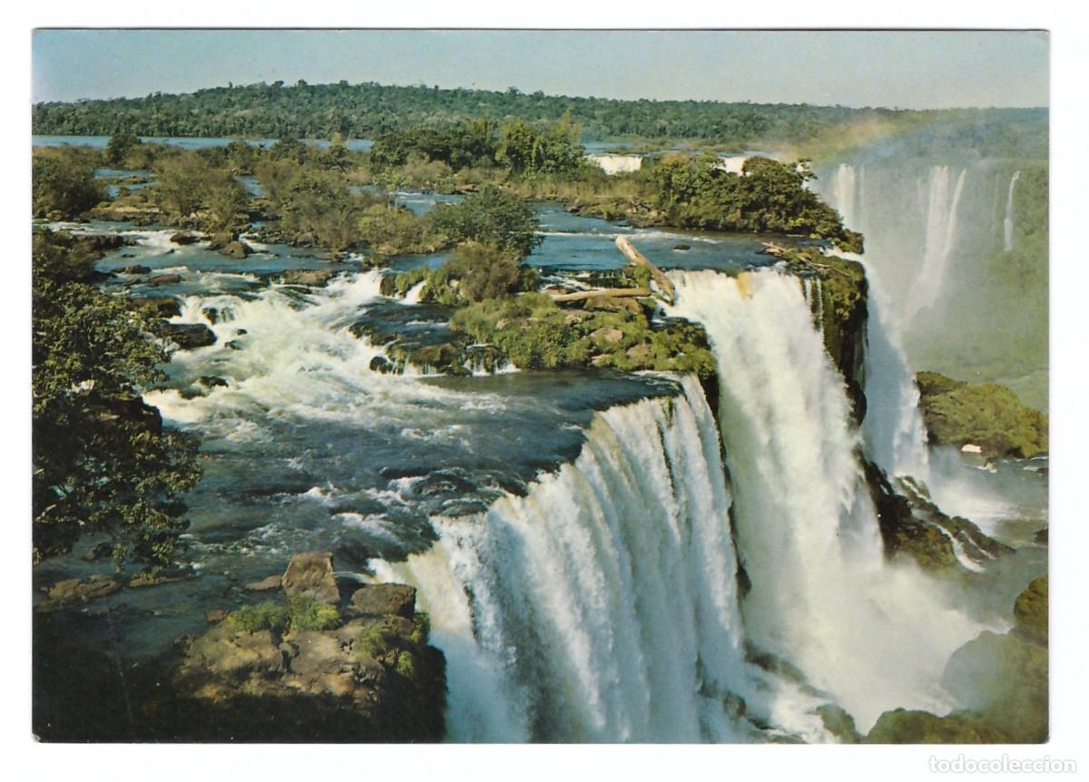 Postais: BRASIL &bull; CATARATAS DO UGUASS&Uacute; &bull; CATARATAS DO FLORIANO, DEODORO E BENJAMIN