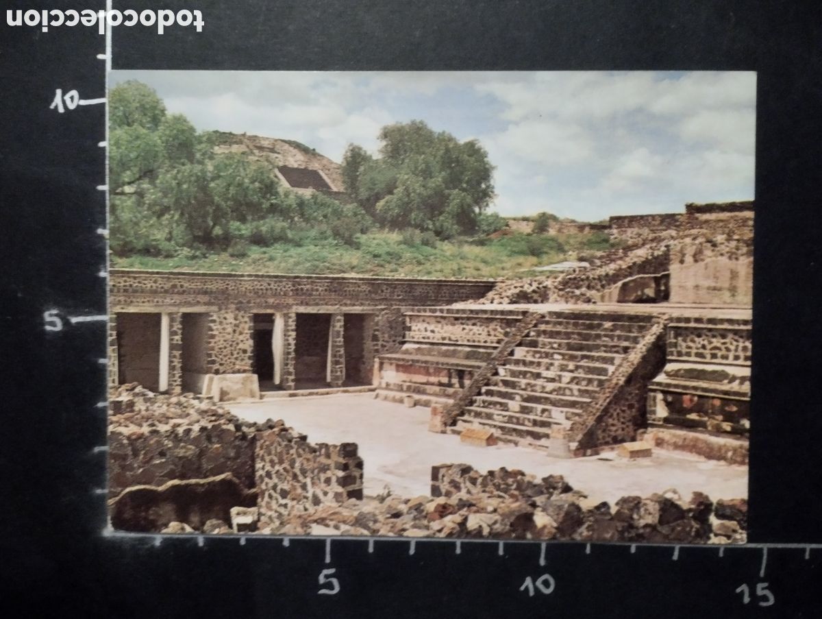 Postales: POSTAL. M&Eacute;XICO - PATIO DEL PALACIO DE LOS JAGUARES