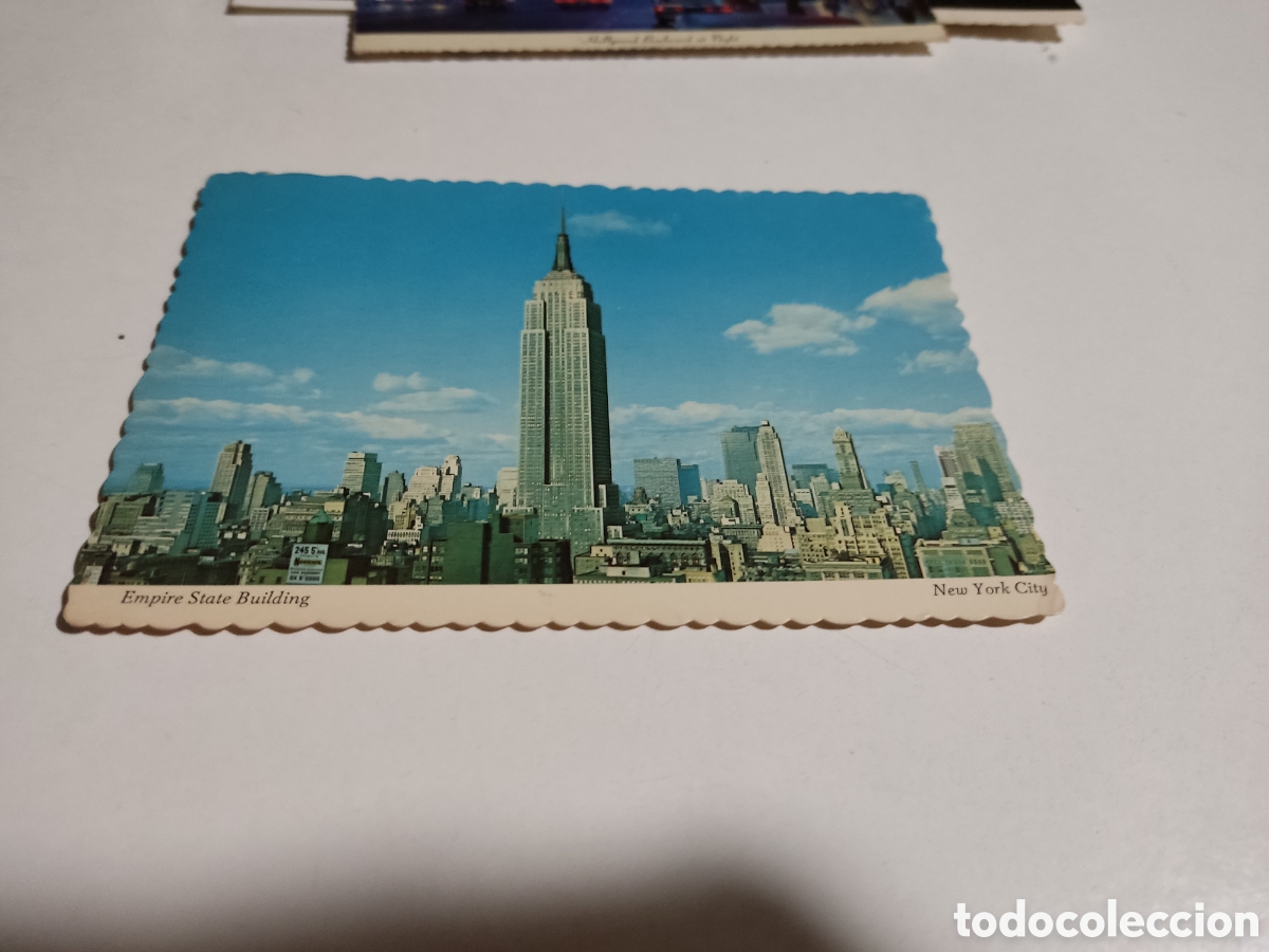 Postkarten: Postal empire state building, New York city