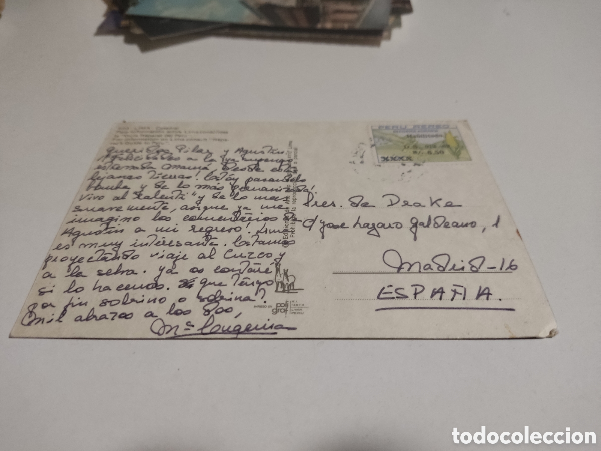 Postales: Postal Lima catedral - Foto 2