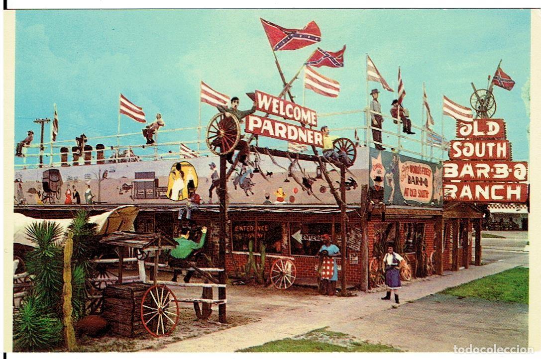 Postkarten: POSTAL ANTIGUA, EEUU, FLORIDA, CLEWISTON, AMERICA'S SWEETEST TOWN, SIN CIRCULAR