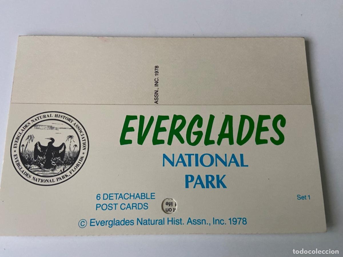 Cartes Postales: 171-Acorde&ograve;n 6 postales Everglades National Park. Florida USA 1.978