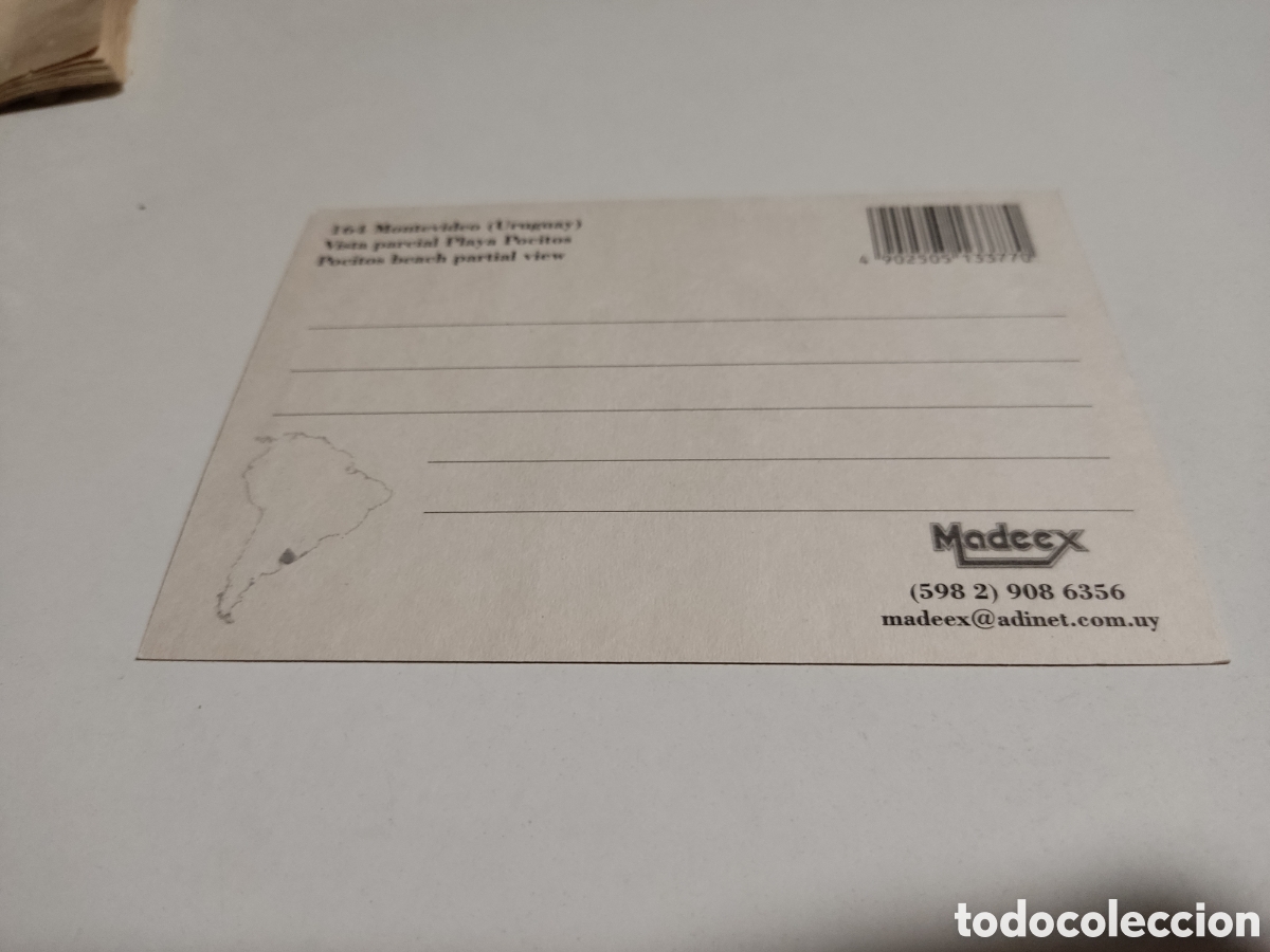 Postales: Postal Montevideo Uruguay - Foto 2