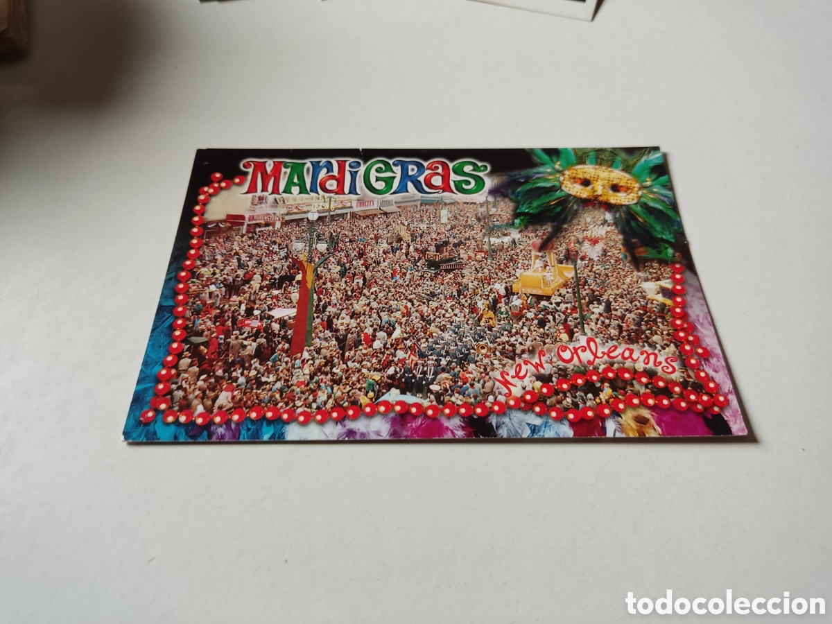 Postales: Postal mardigras d&iacute;a de New Orleans - Foto 1