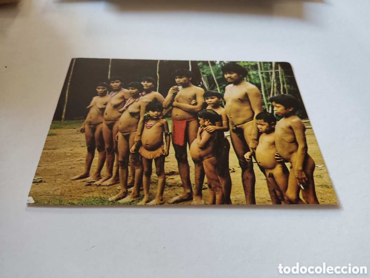 Cartoline: Postal familia indios Waika