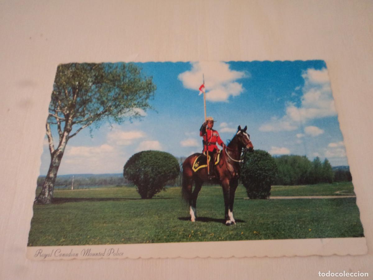 Postales: Canad&aacute;. Royal Canadian Mounted Police Circulada