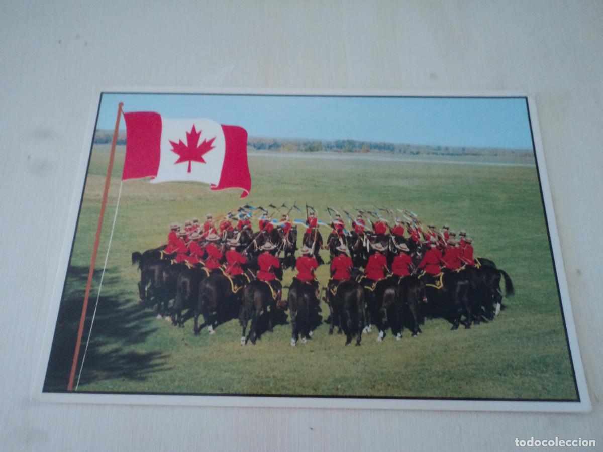 Postales: Canad&aacute;. Royal Canadian Mounted Police Circulada