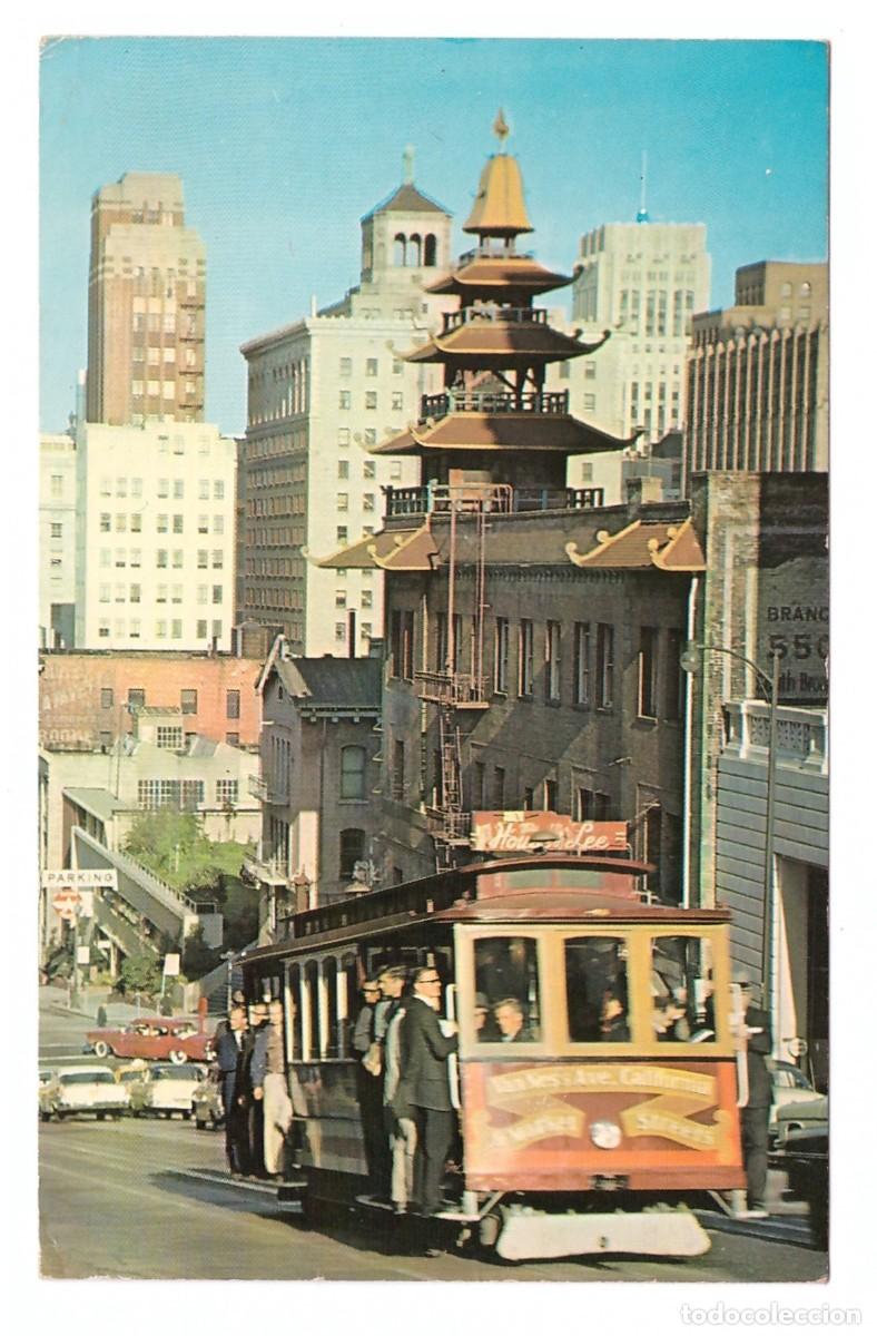 Postales: ESTADOS UNIDOS &bull; SAN FRANCISCO - CALIFORNIA &bull; SAN FRANCISCO CABLE CAR