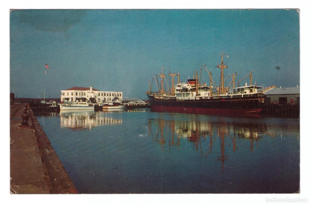 Postales: ESTADOS UNIDOS &bull; MOBILE - ALABAMA&bull; ALABAMA STATE DOCKS