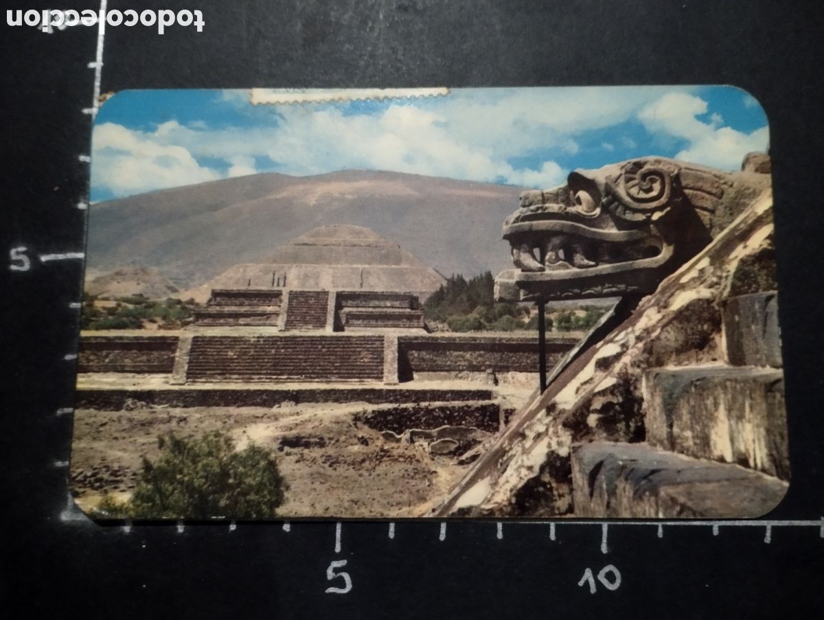 Cartes Postales: POSTAL. M&Eacute;XICO - PANOR&Aacute;MICA ZONA ARQUEOL&Oacute;GICA DE SAN JUAN TEOTIHUACAN. A&Ntilde;OS 60