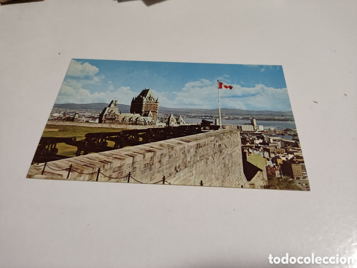 Postais: Postal castillo Quebec, Canad&aacute;