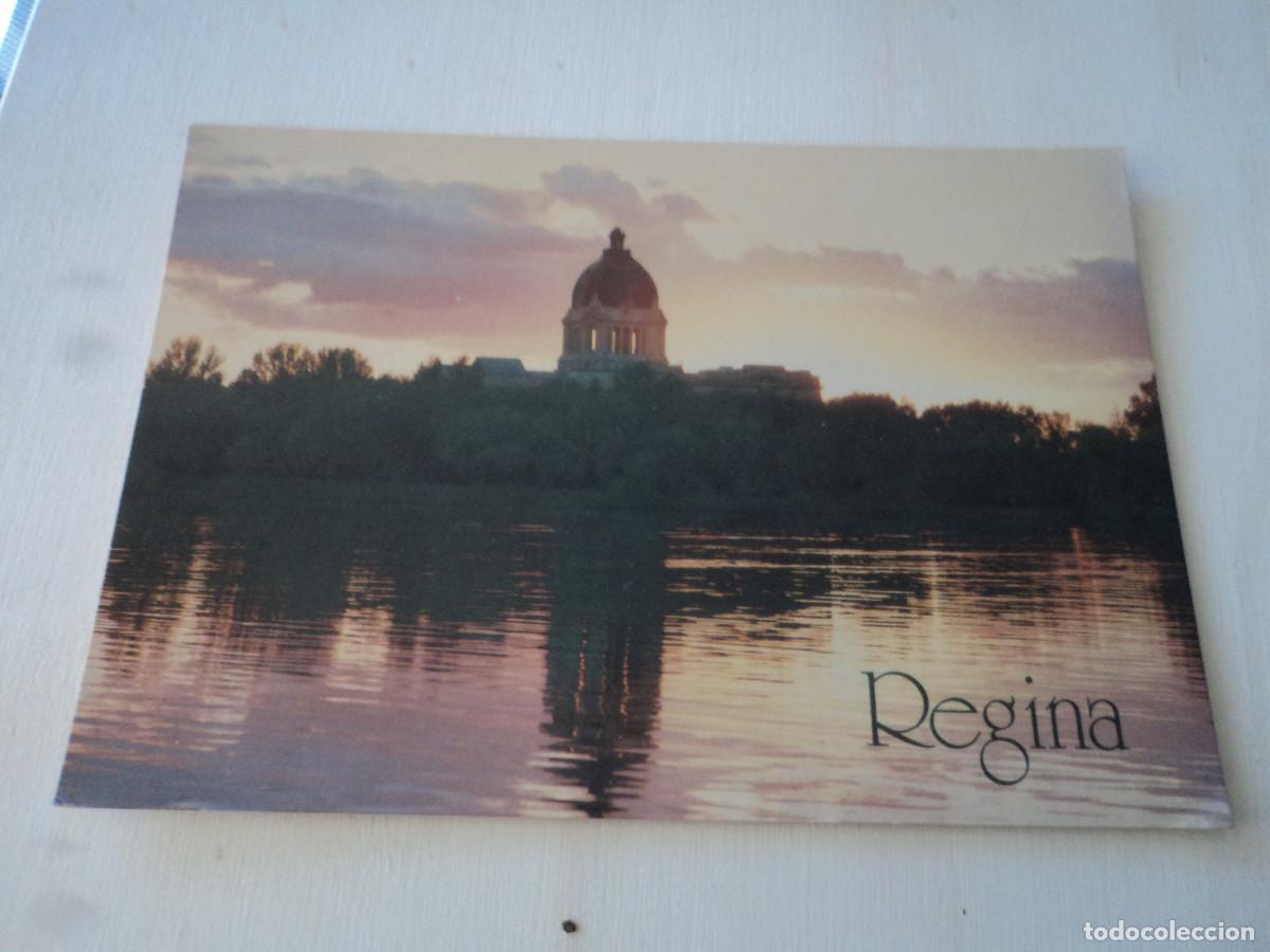 Postales: regina (Canad&aacute;) 17 x 12 cm circulada - Foto 1