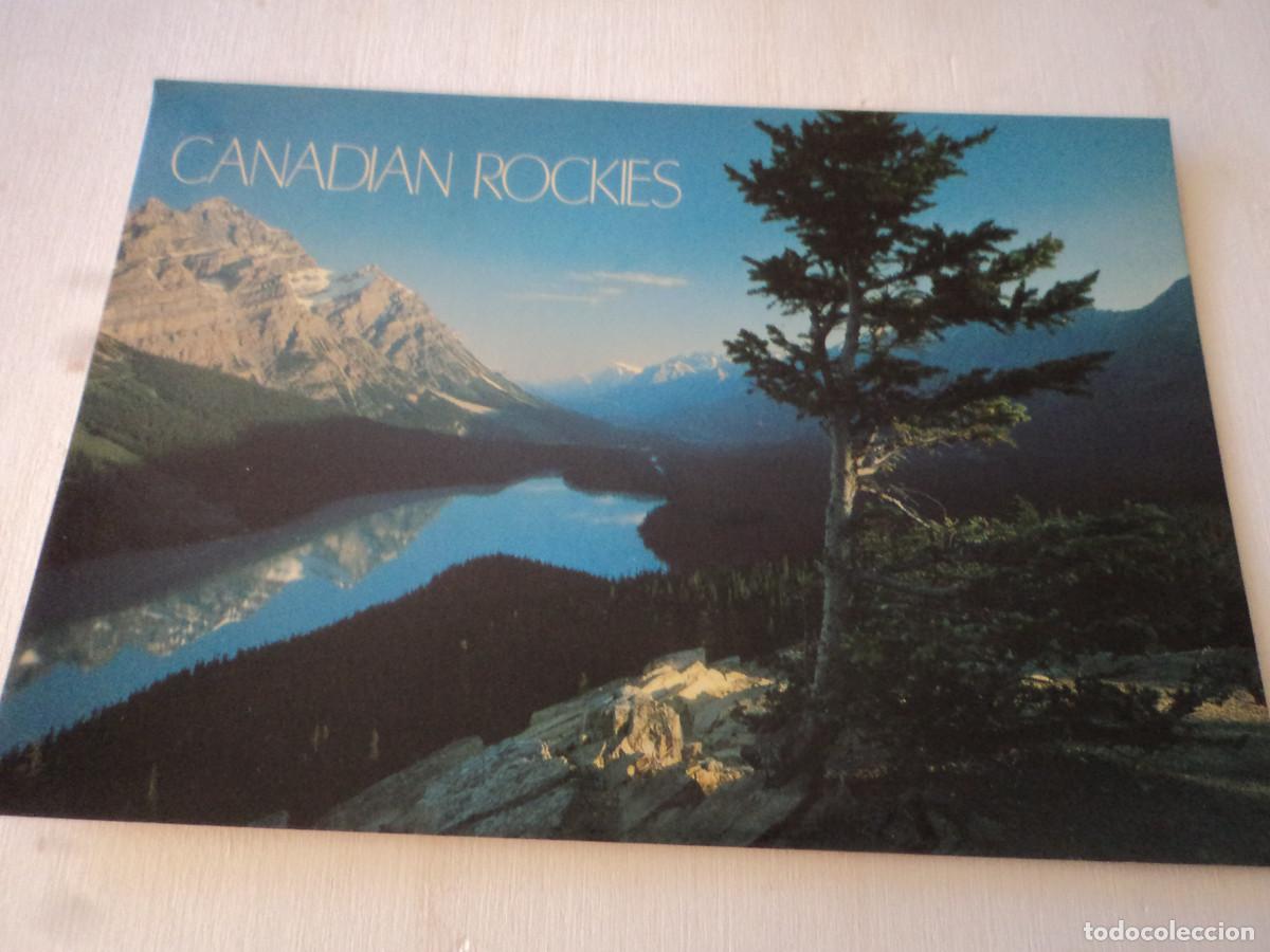 Postcards: canadian rockies (Canad&aacute;) 17 x 12 cm circulada 1992