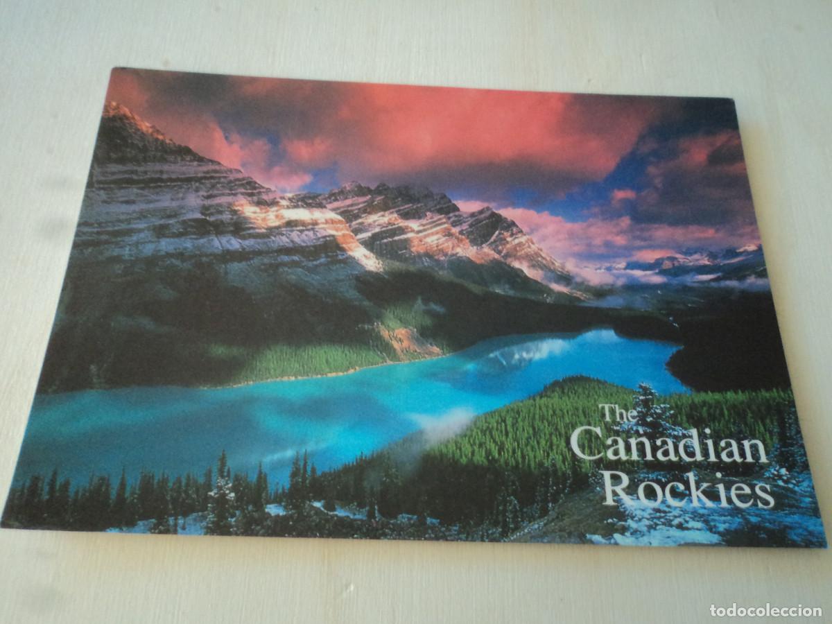 Postcards: the Canadi&aacute;n rockies, 17 x 12 cm circulada 1992