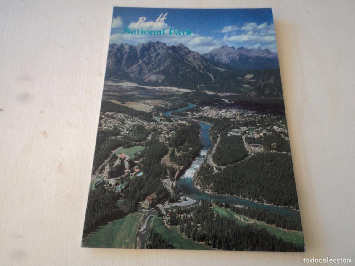 Postcards: the Canadi&aacute;n rockies, banff national park, 17 x 12 cm circulada 1992