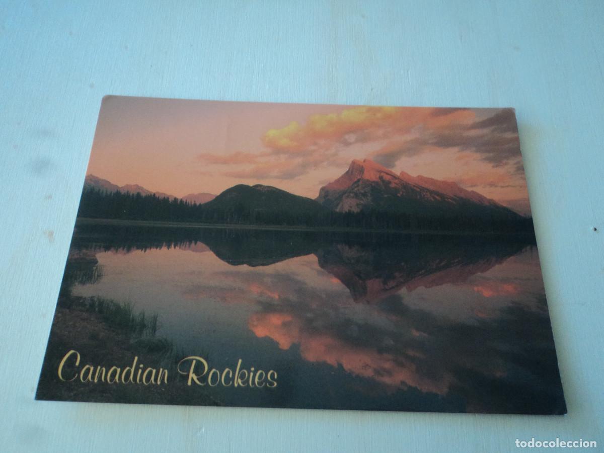 Postcards: the Canadi&aacute;n rockies, banff national park, 17 x 12 cm circulada