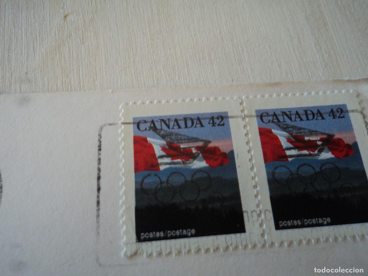 Postales: canada, 17 x 12 cm circulada 1992 - Foto 2