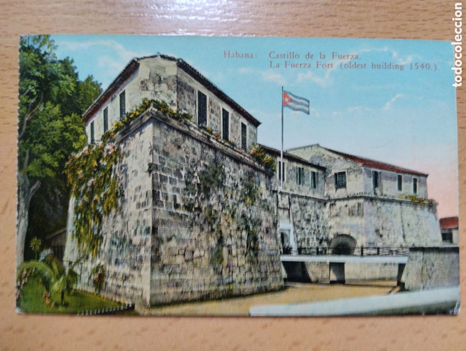 Postcards: HABANA, REPUBLICA DE CUBA - CASTILLO DE LA FUERZA - N&ordm; 6
