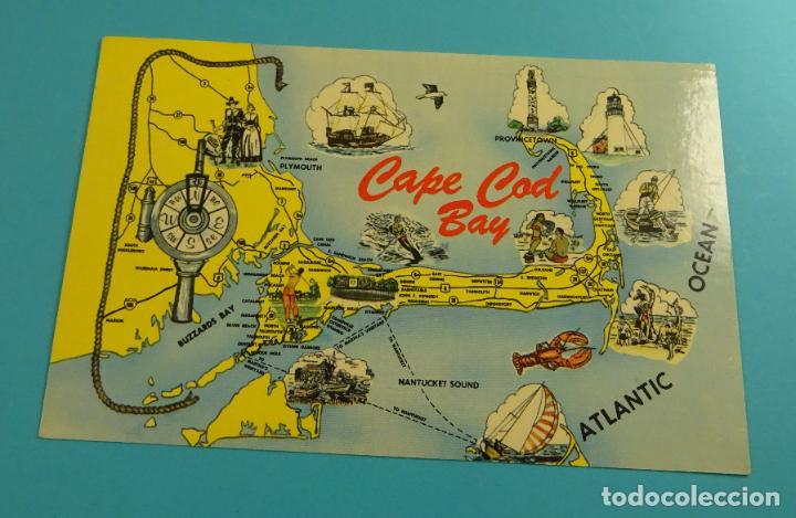 Postales: POSTAL CAPE COD BAY. MASSACHUSETTS. CIRCULADA - Foto 1