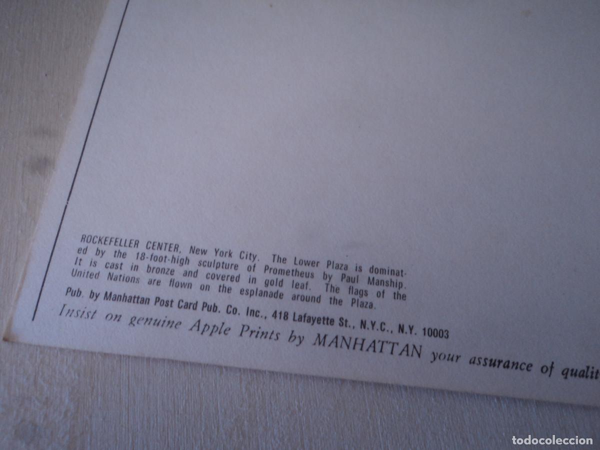 Postales: ROCKEFELLER CENTER, NEW YORK, APPLE - Foto 2