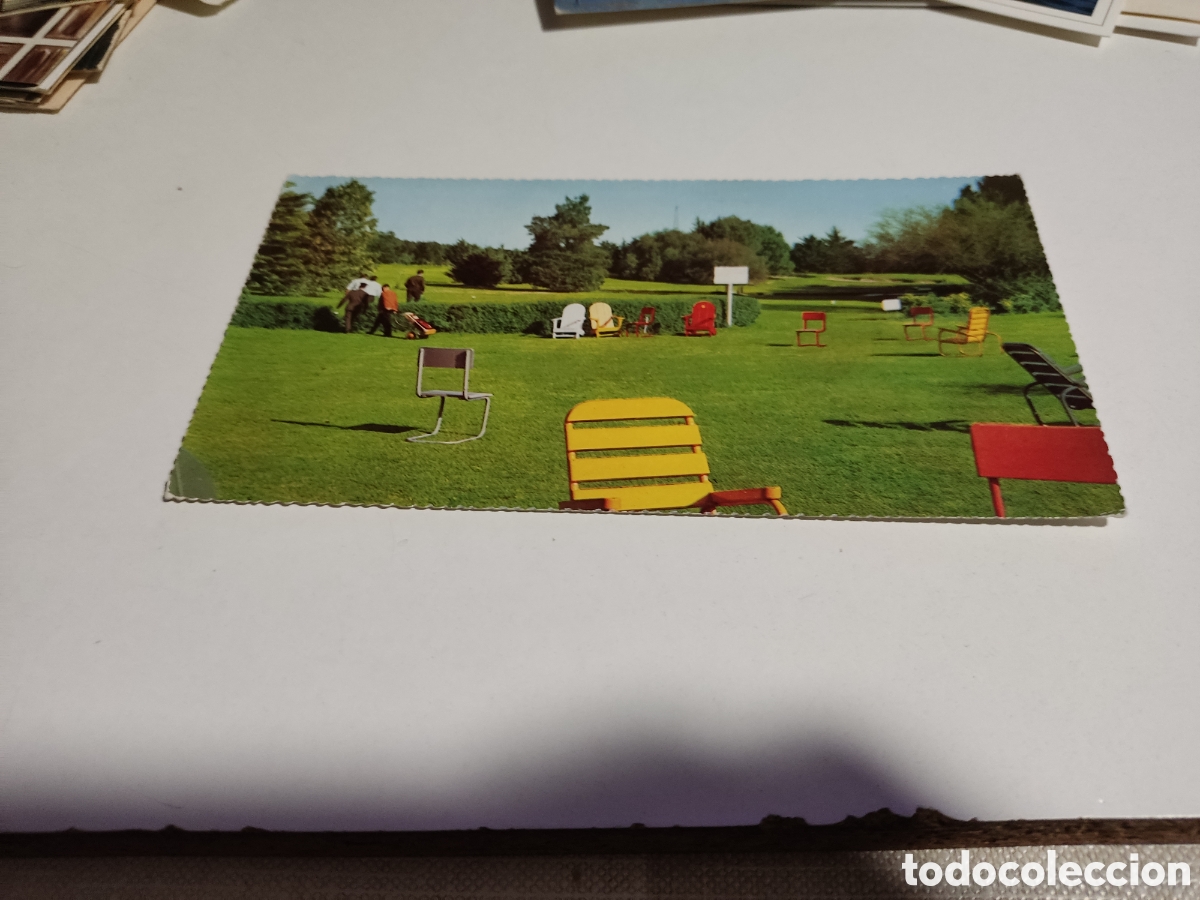 Postales: Postal base naval puerto de Belgrano, golf