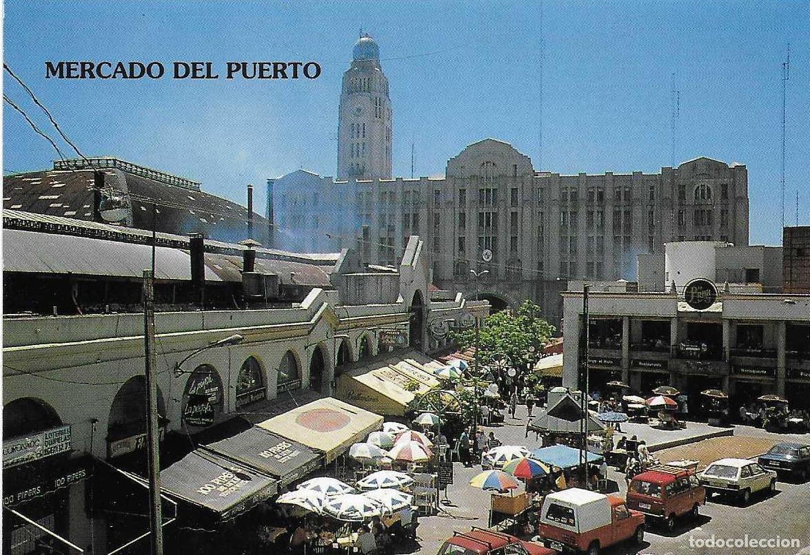 Postales: MONTEVIDEO (URUGUAY) - 304. MERCADO DEL PUERTO - SIN CIRCULAR