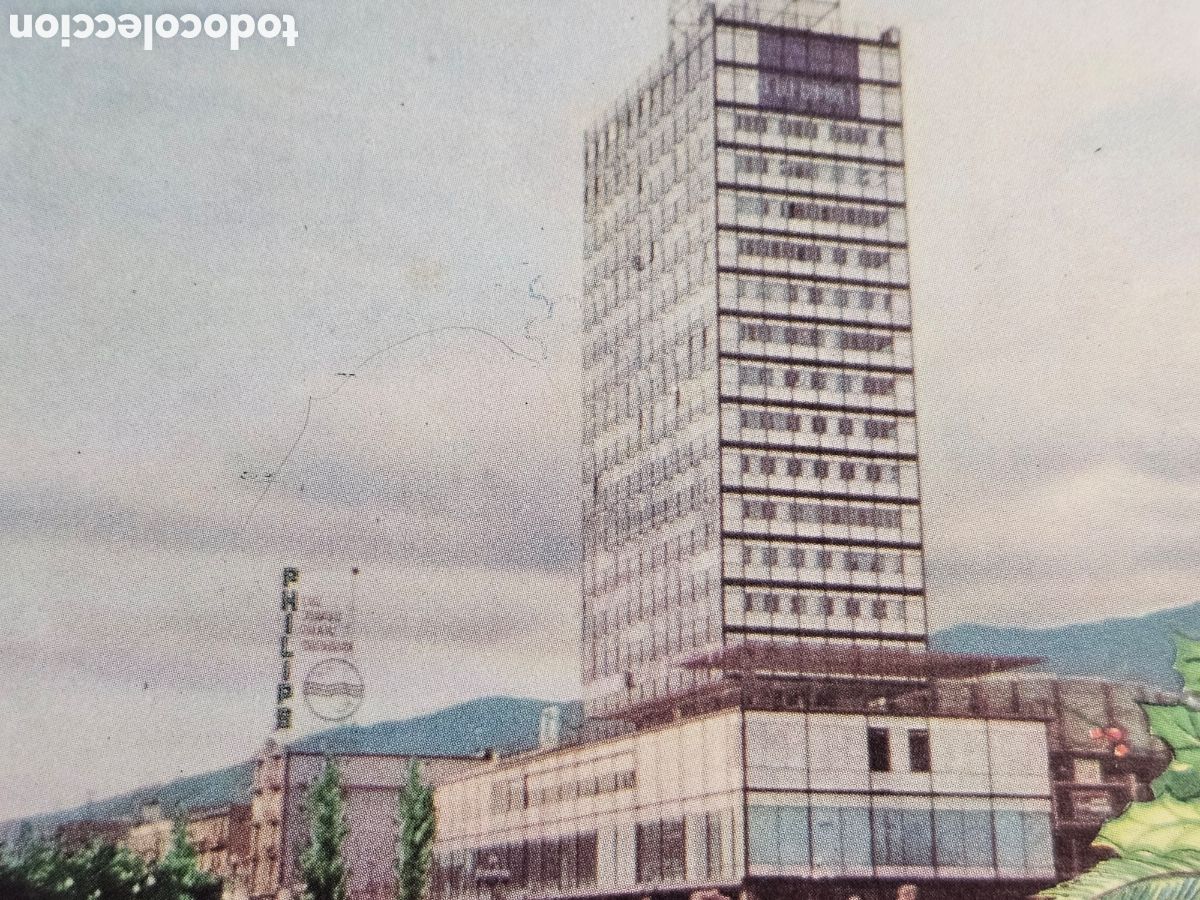 Postales: Postal troquelada de Caracas, Venezuela edificio Polar. - Foto 5