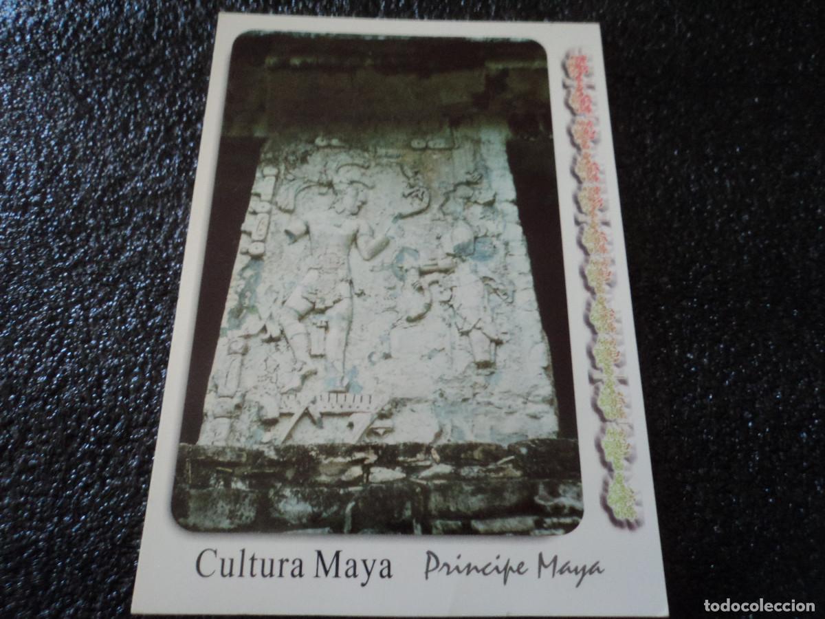 Cartoline: palenque, chiapas, principe maya, ed. mexico transcolor