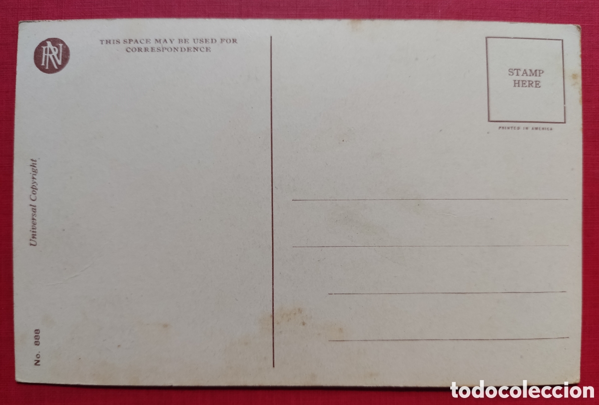 Postales: CLASSIC LADY OLD POSTCARD ILLUSTRATED C. 1920 - Foto 5