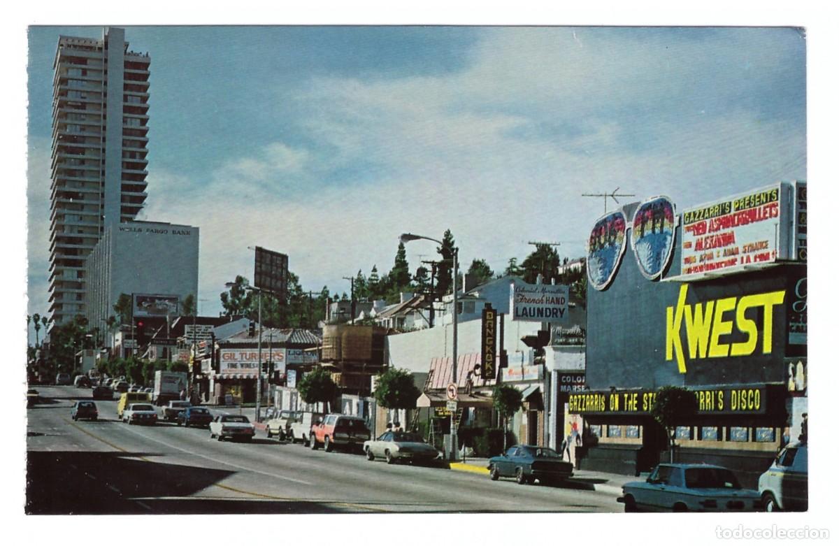 Cartoline: LOS ANGELES (ESTADOS UNIDOS) // SUNSET BOULEVARD // A&Ntilde;O 1979