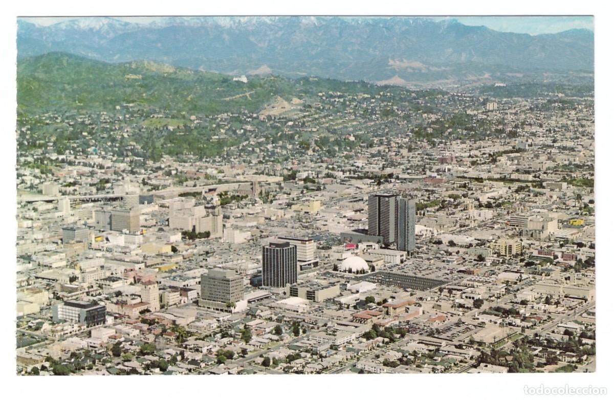 Cartoline: LOS ANGELES (ESTADOS UNIDOS) // AERIAL VIEW OF HOLLYWOOD // A&Ntilde;O 1979