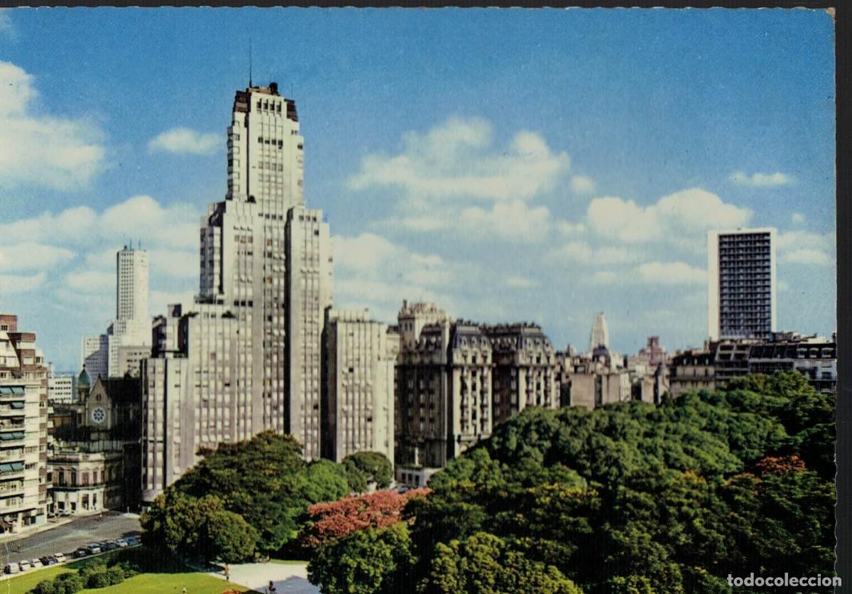 Postales: Buenos Aires Argentina Edificio Kavanagh y Plaza Hotel - Foto 1