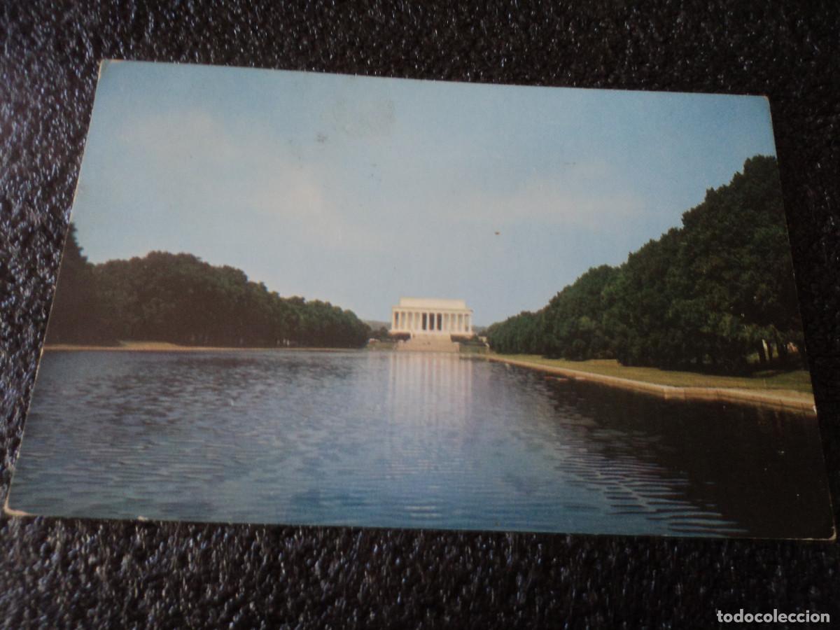 Postales: washington dc, memorial lincoln, circulada - Foto 1