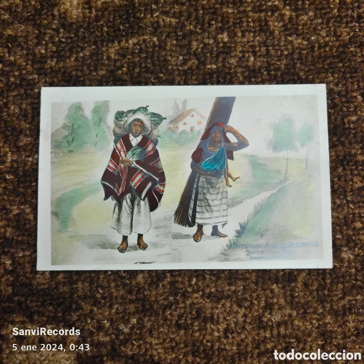 Postales: POSTAL: QUITO-ECUADOR (ECUADOR) - Foto 1